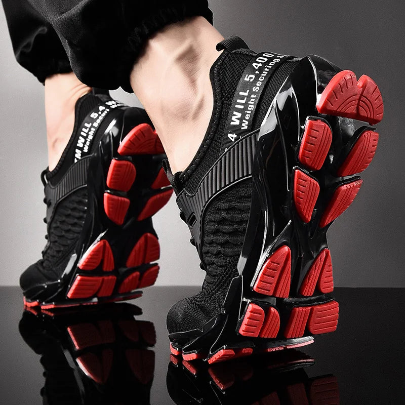 Lightweight Men’s Running Shoes | Breathable Mesh Casual Sneakers