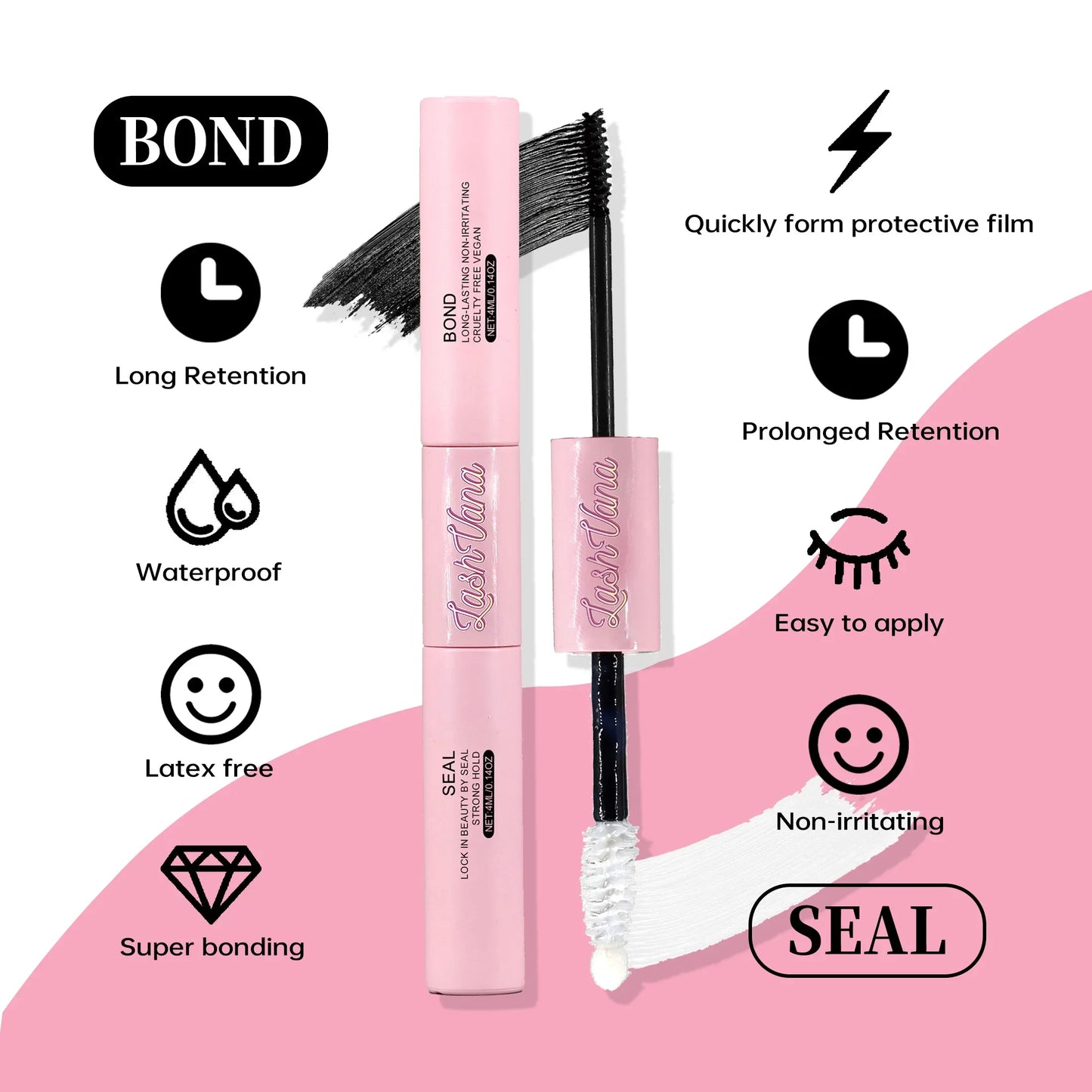 Eyelashes Extension Kit 200 PCS DIY Eyelashes