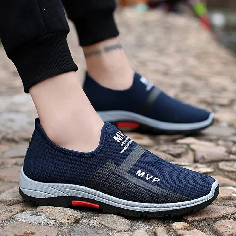 Men’s Summer Mesh Shoes | Lightweight Breathable Slip-On Sneakers