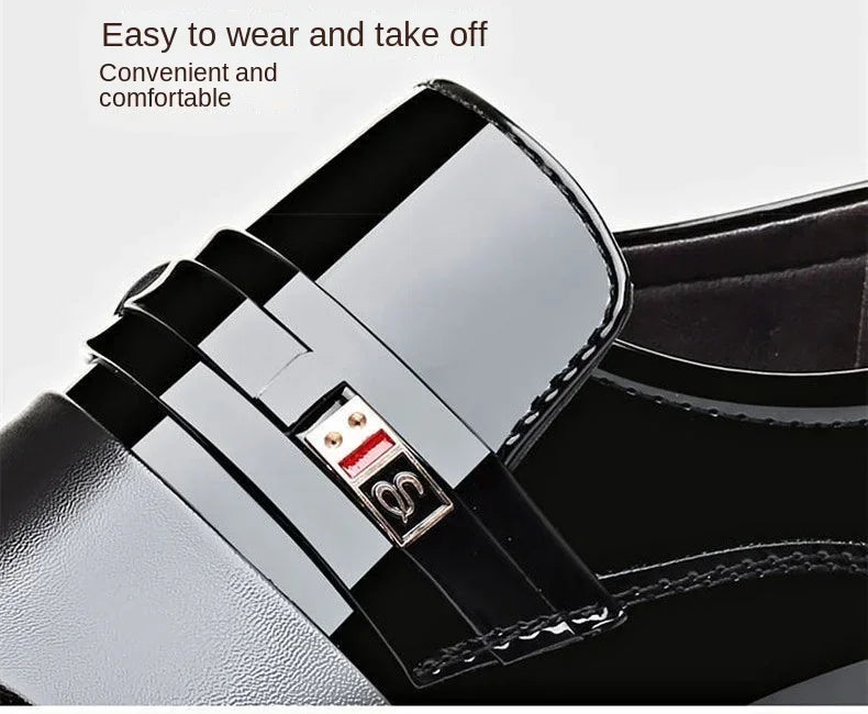 Men’s Leather Oxford Shoes | Classic Formal Wedding & Business Footwear