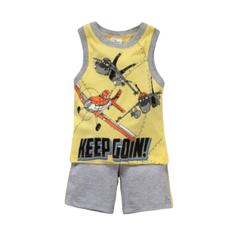 Summer Children Pajamas Set Short Sleeve T Shirt Short Toy Story Pyjamas Kids Boy Girls Pijamas Cartoon Buzz Lightyear Sleepwear