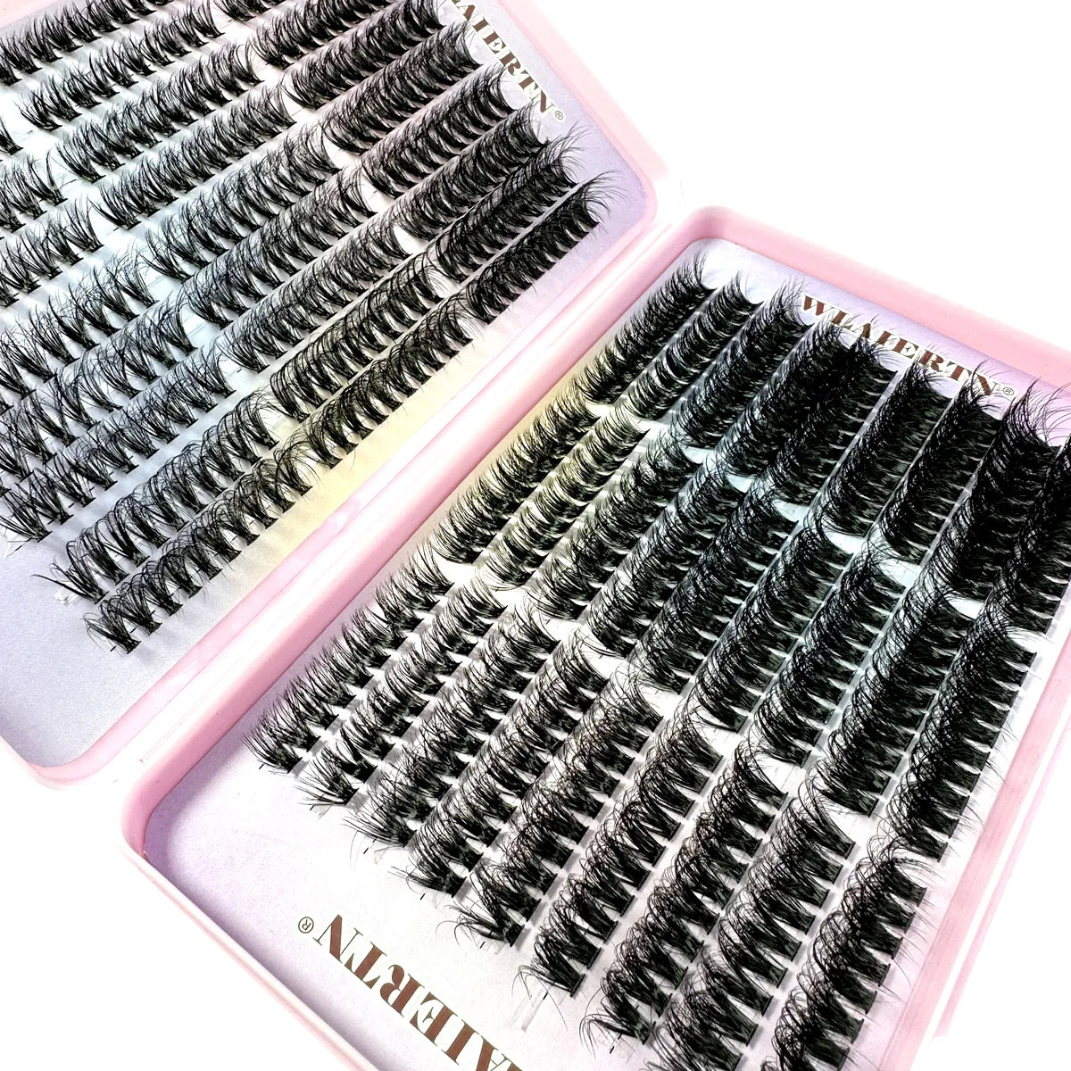 Faux Mink Eyelashes 540Cluster Personal Eyelash Makeup Tool. C Curled 9-16mm Mixed Natural Eyelash Extension.