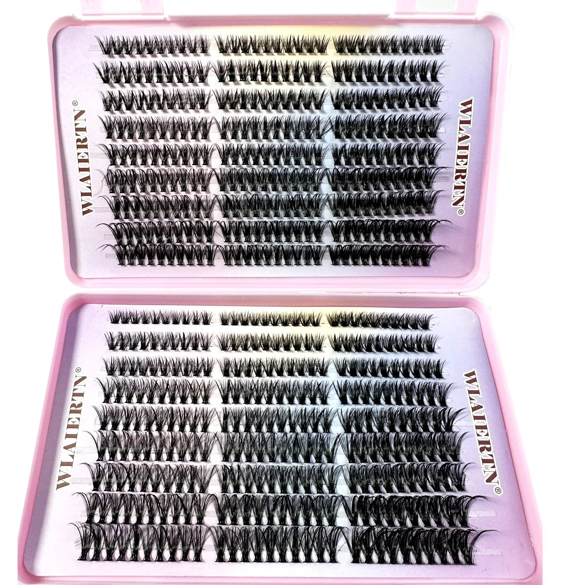 Faux Mink Eyelashes 540Cluster Personal Eyelash Makeup Tool. C Curled 9-16mm Mixed Natural Eyelash Extension.
