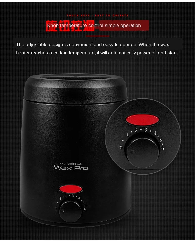 Wax Heater Machine for Hair Removal Wax Melting Pot with Wax Beans Kit 200ml Depilation Paraffin Waxing Warmer Dipping Pot