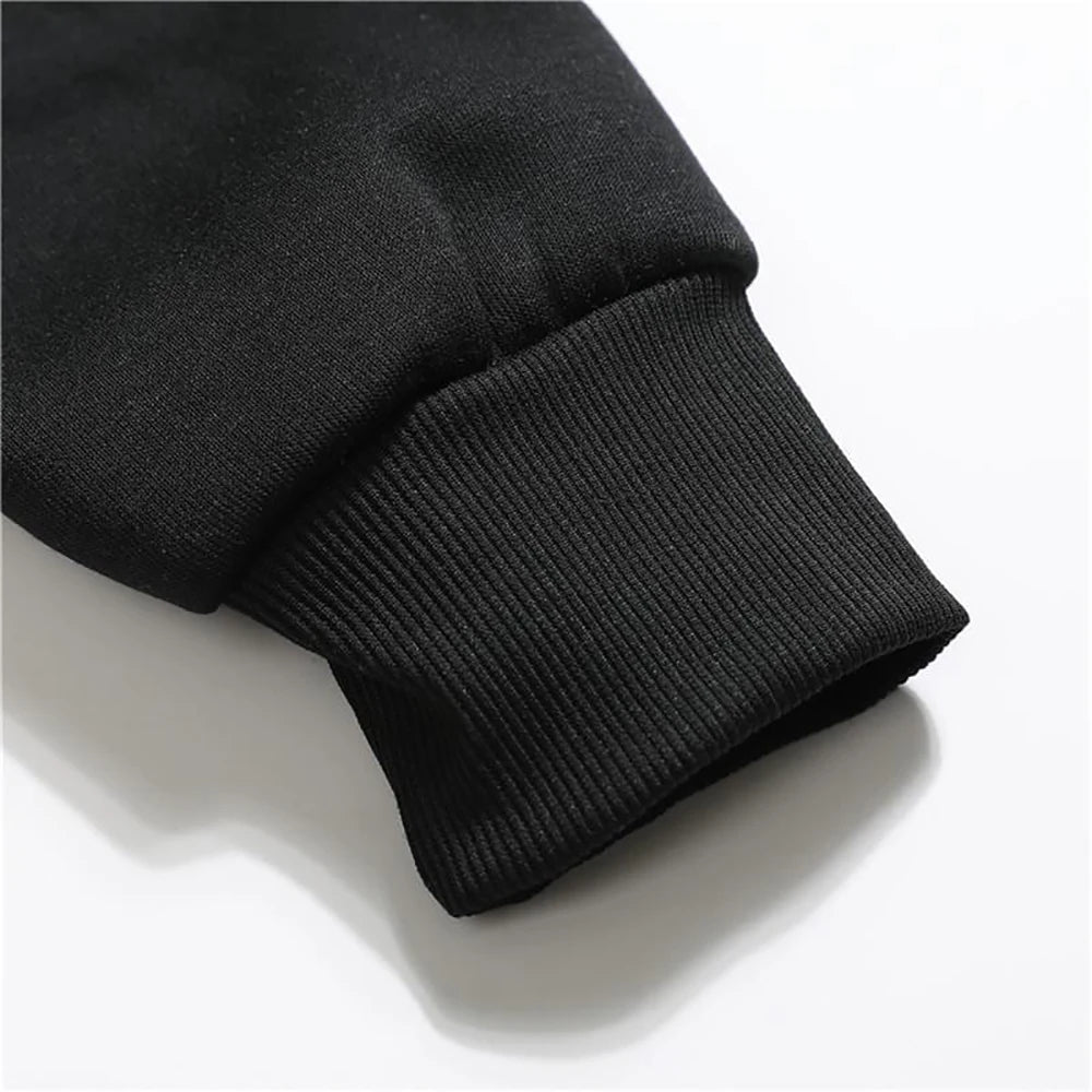 Autumn Men Hoodie Coats Long Sleeve Jacket Zipper Closure Jacket Male Hoodies