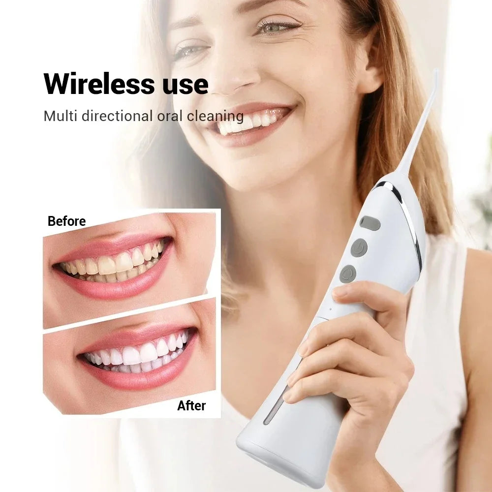 Electric Tooth Flosser High Pressure Jet Flosser Electric Toothbrush Whitening USB Rechargeable Gum Care Jet Scaler