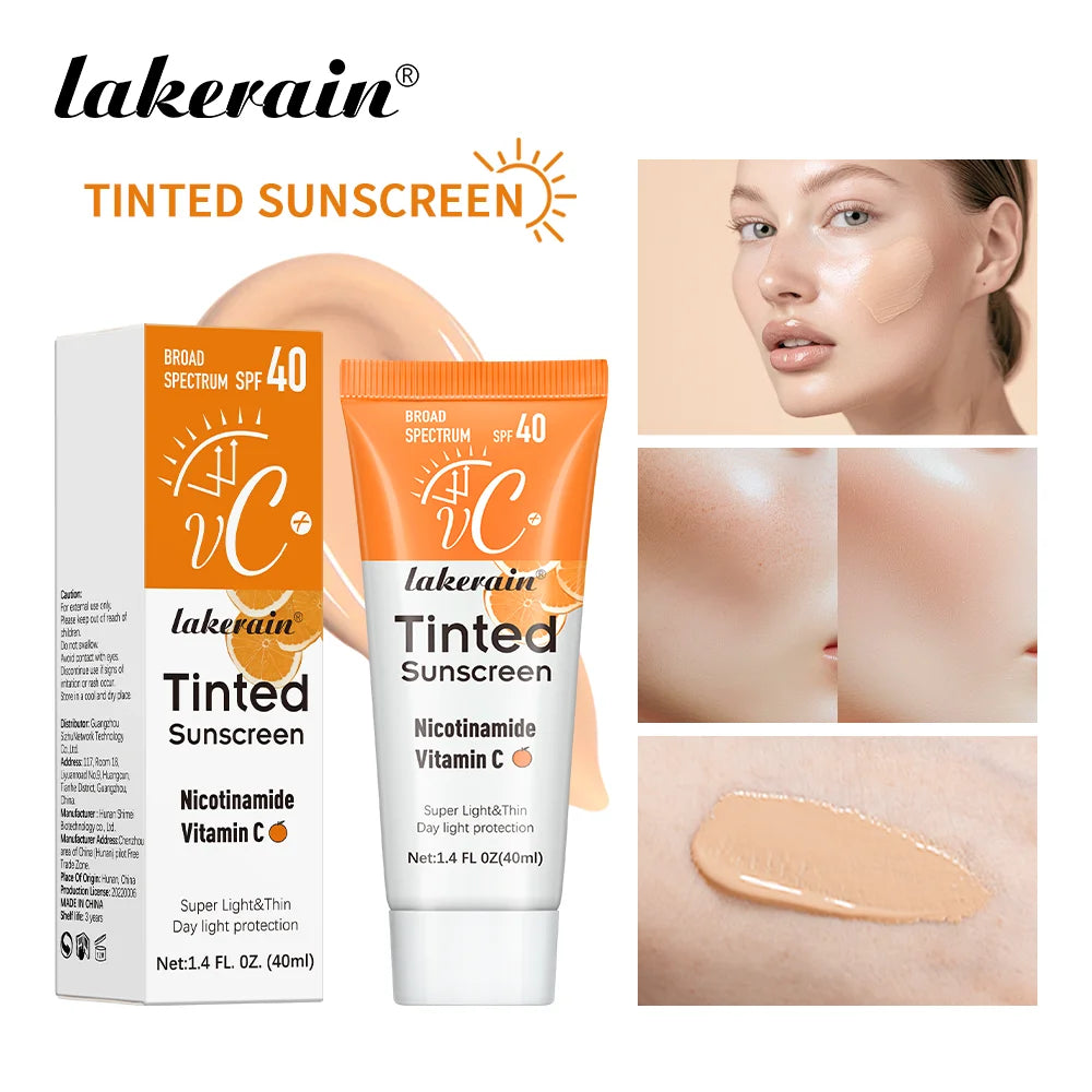 Tinted Moisturizing VC Sunscreen SPF40
